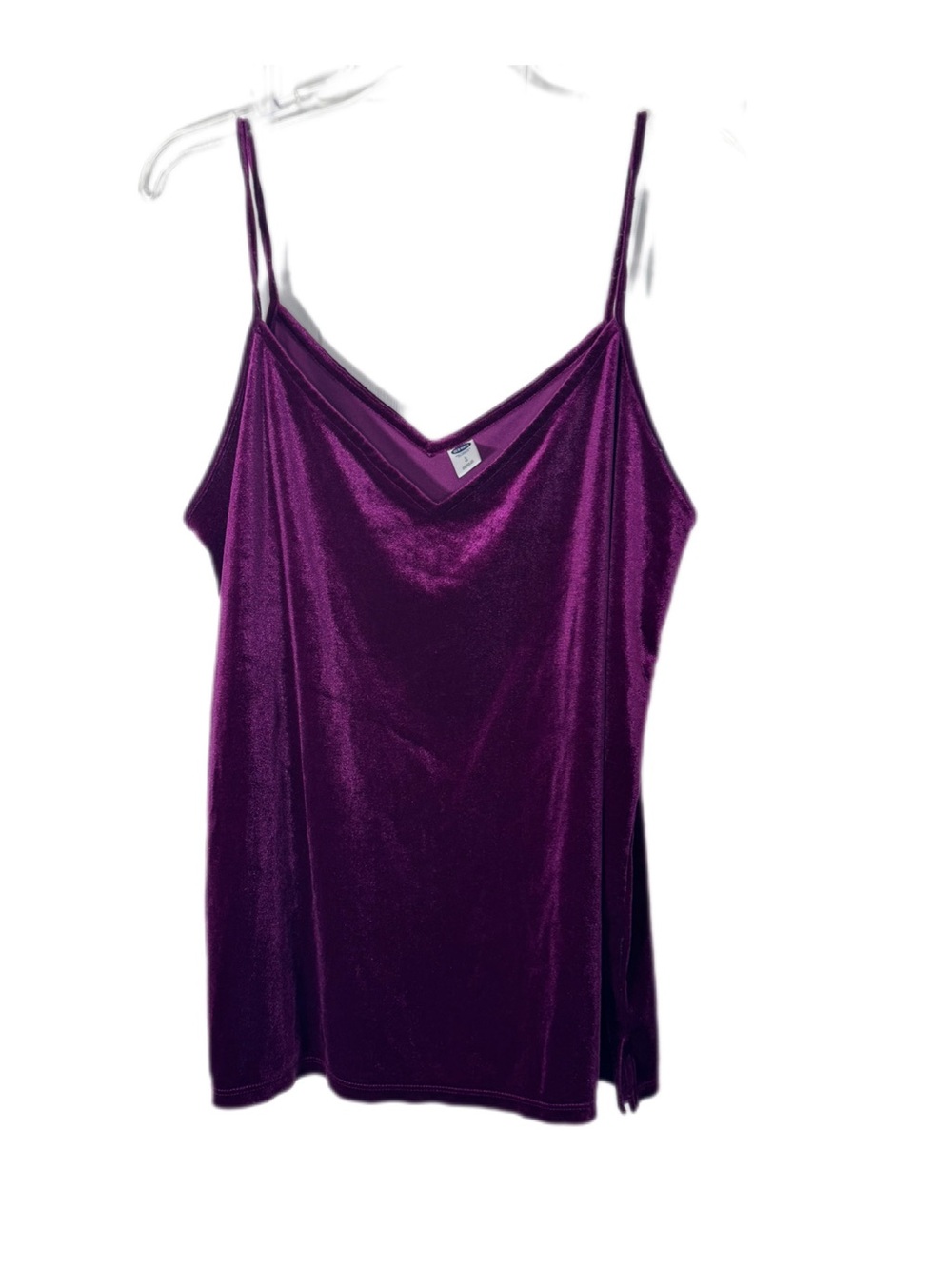 Old Navy Velvet Slip Tank Top - Deep Purple